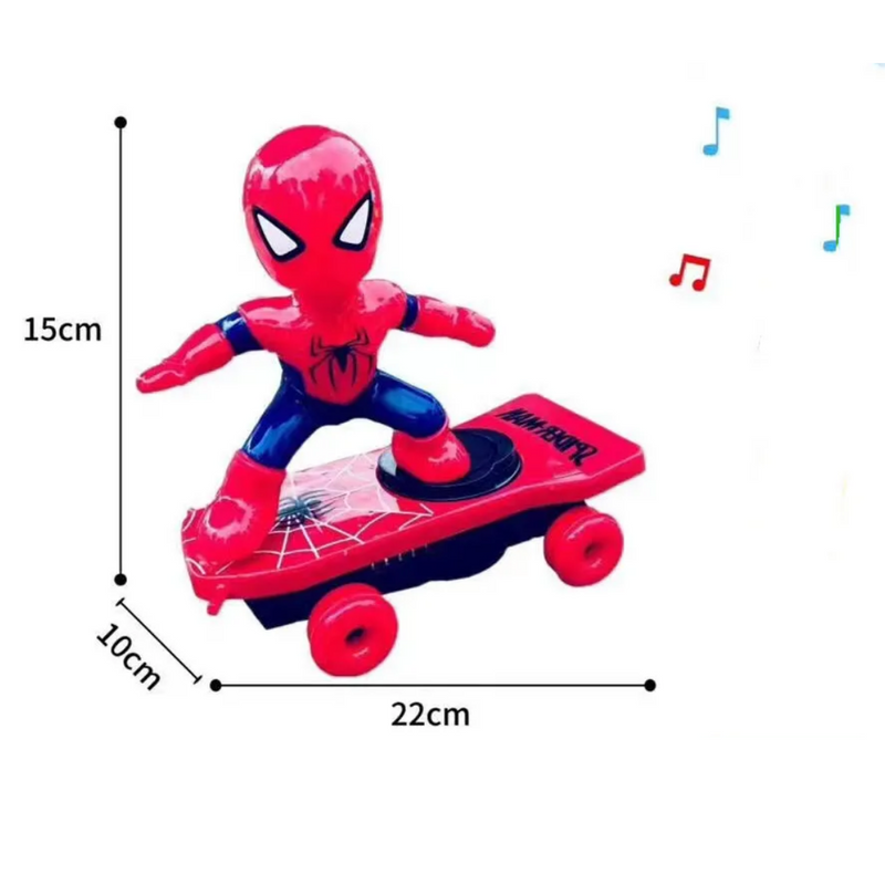 Spider-Man Skatista Elétrico