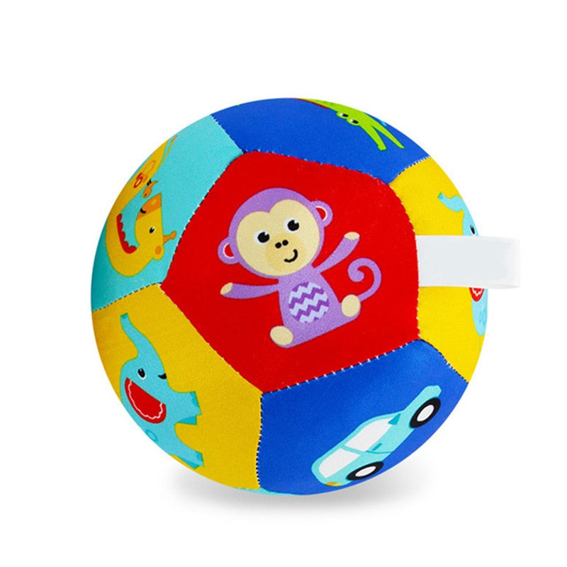 Bola Chocalho de Pano
