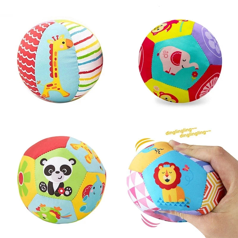 Bola Chocalho de Pano